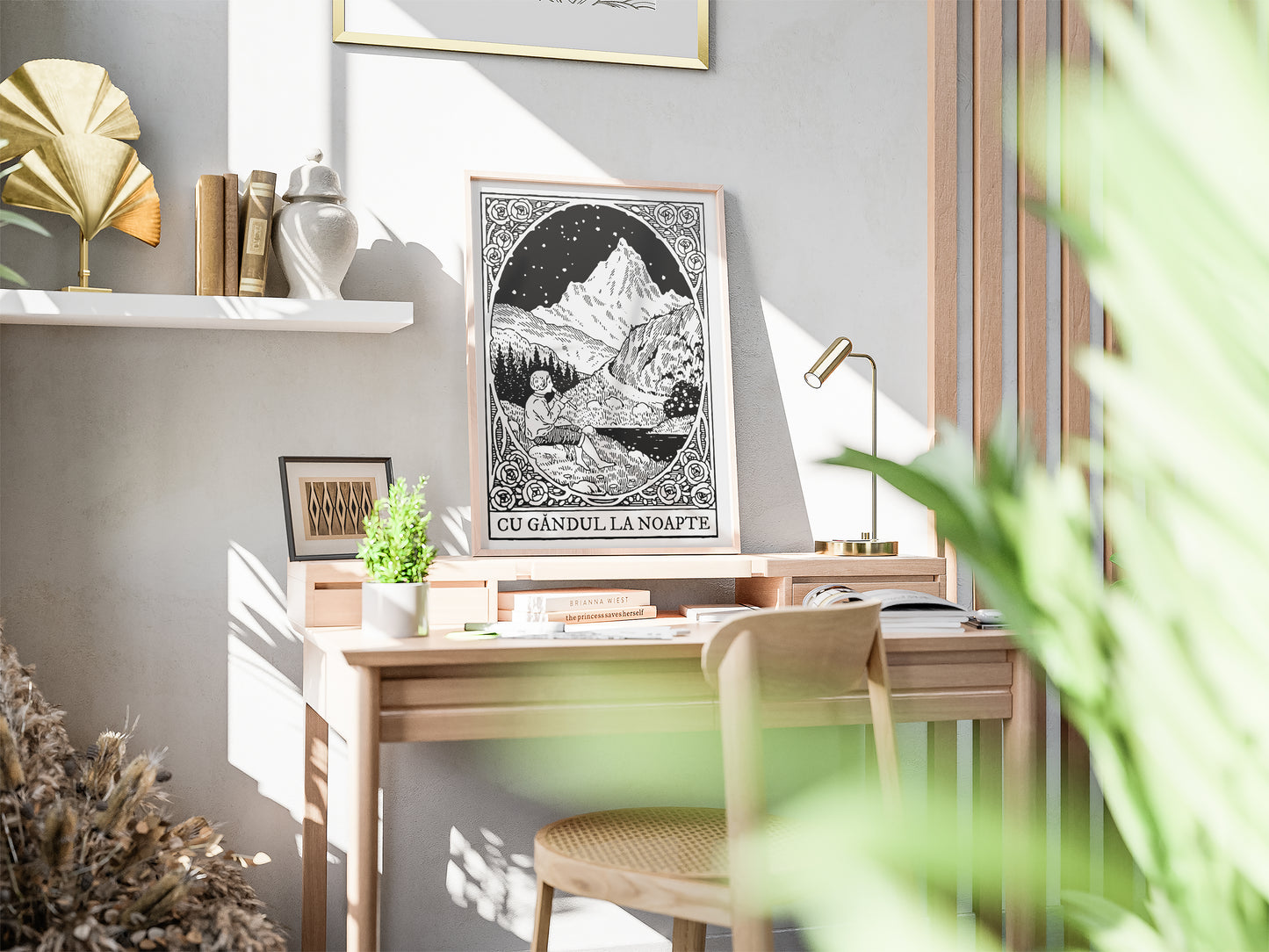 cu gândul la noapte - Poster