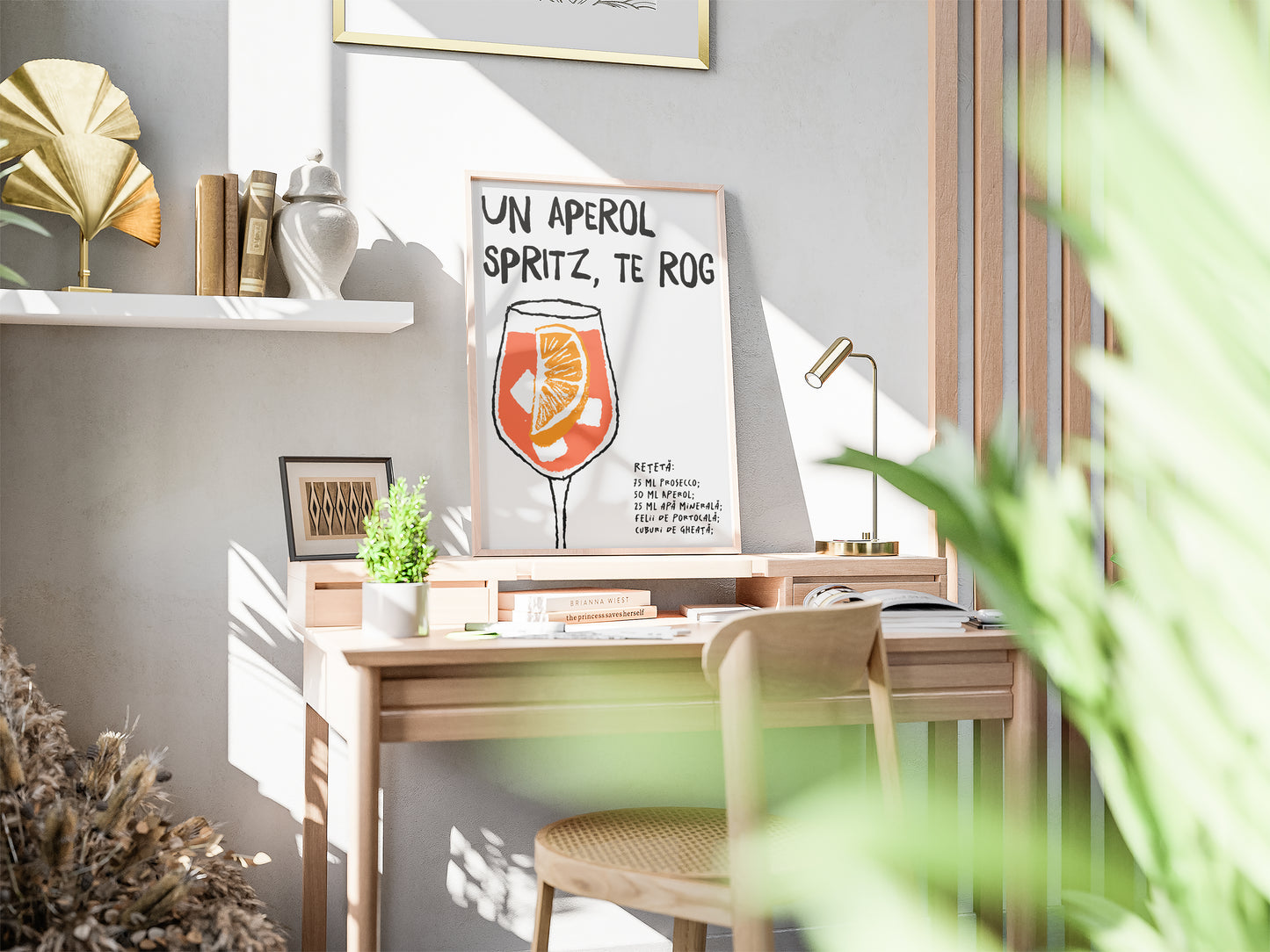 un aperol spritz, te rog - Poster