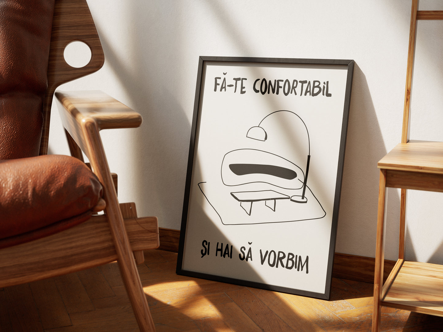 fă-te confortabil și hai să vorbim - Poster