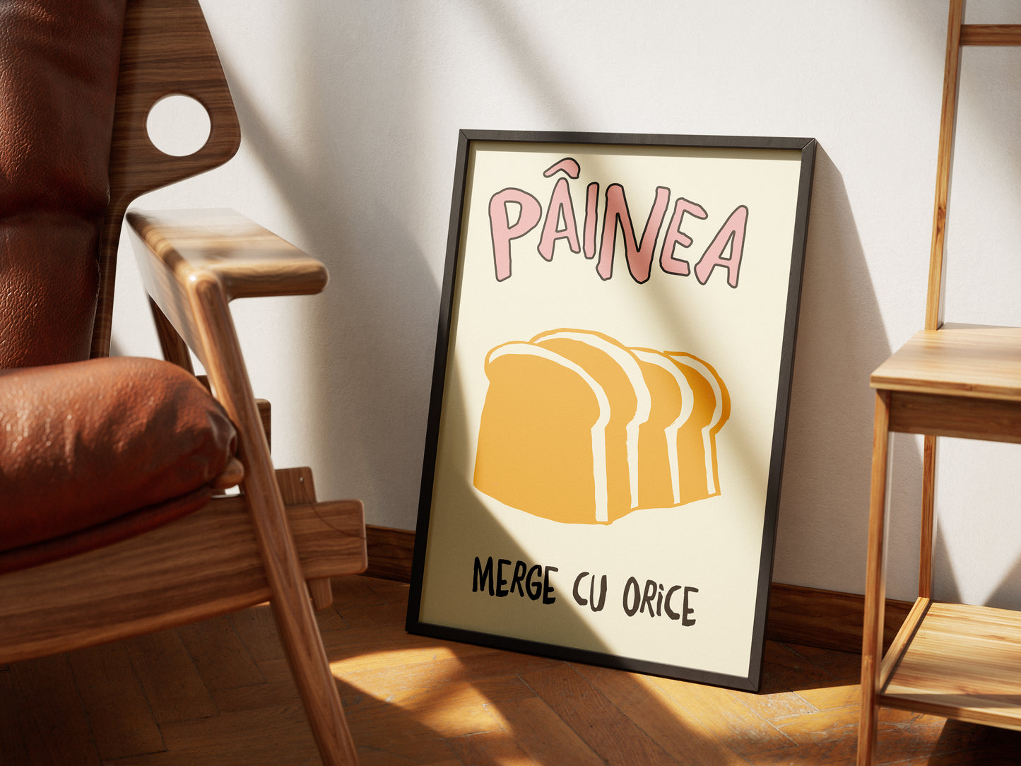 pâinea mearge cu orice - Poster
