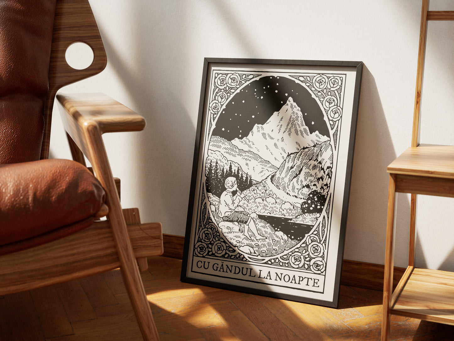 cu gândul la noapte - Poster