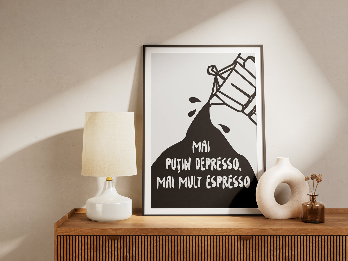 mai puțin depresso, mai mult espresso - Poster