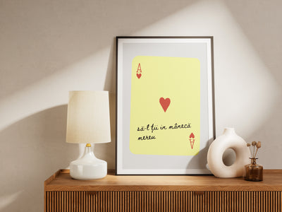 să-l ții în mânecă mereu - Poster