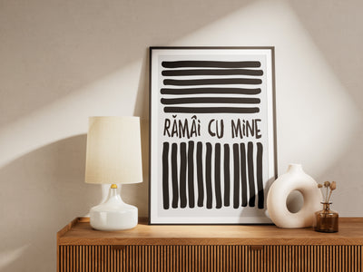 rămâi cu mine - Poster