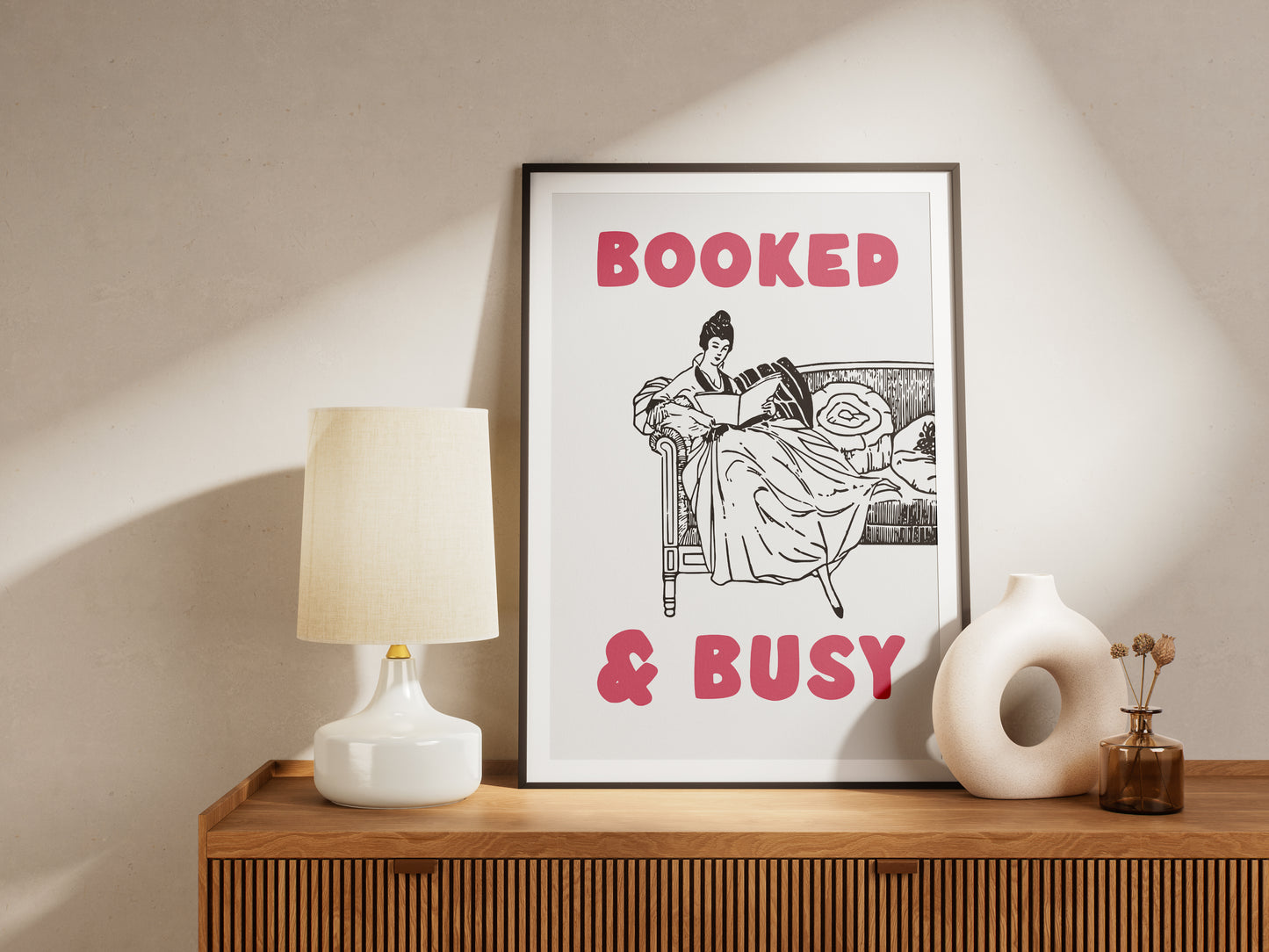 booked & busy - Poster