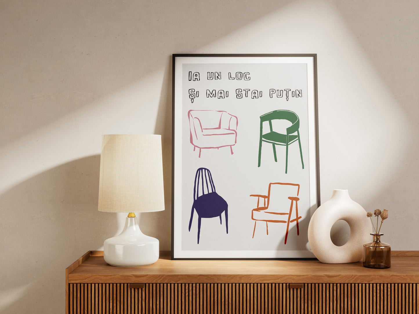 ia un loc și mai stai puțin - Poster