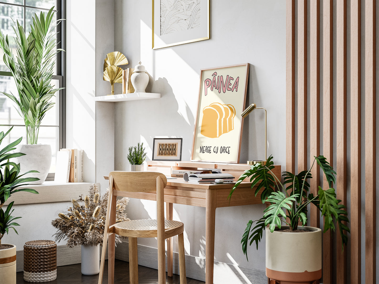 pâinea mearge cu orice - Poster