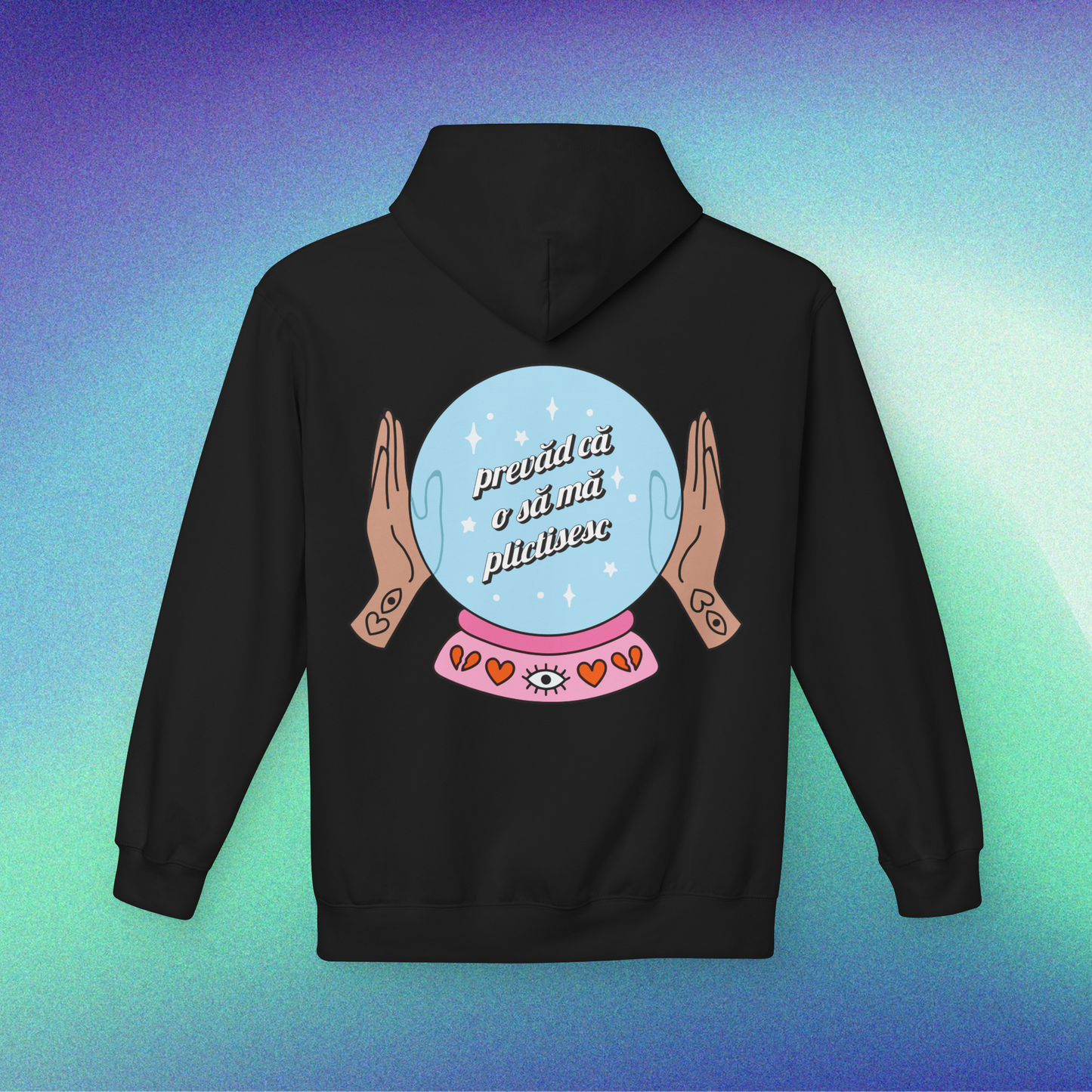 prevăd ca o să mă plictisesc - Hanorac Medium Fit