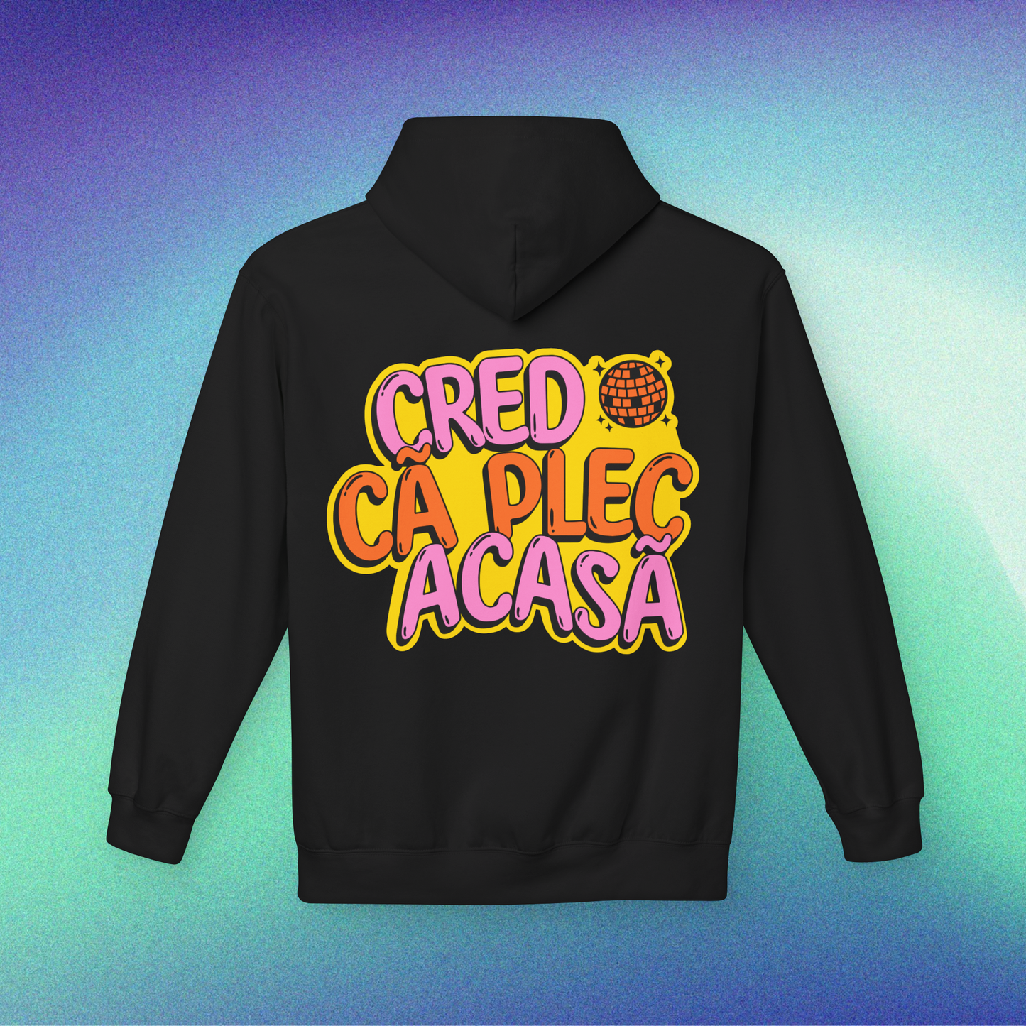 cred că plec acasă - Hanorac Medium Fit