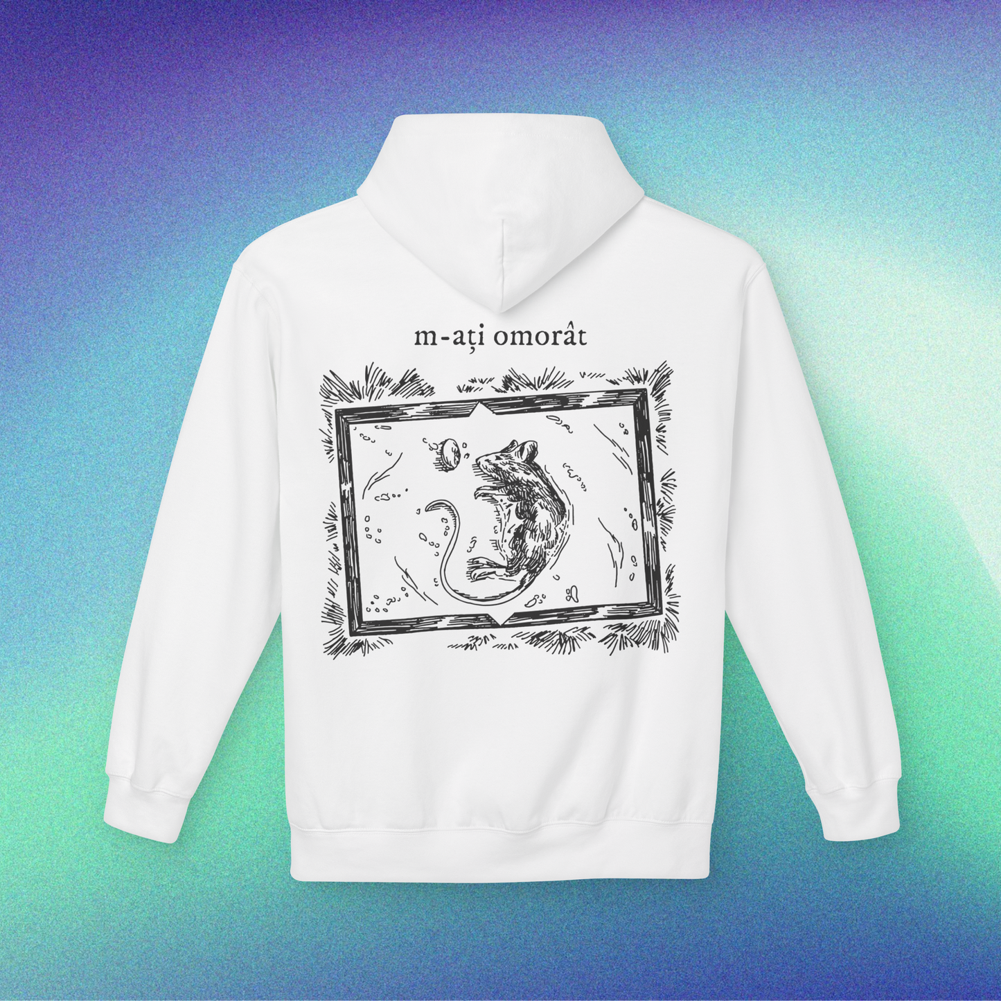 m-ați omorât - Hanorac Medium Fit