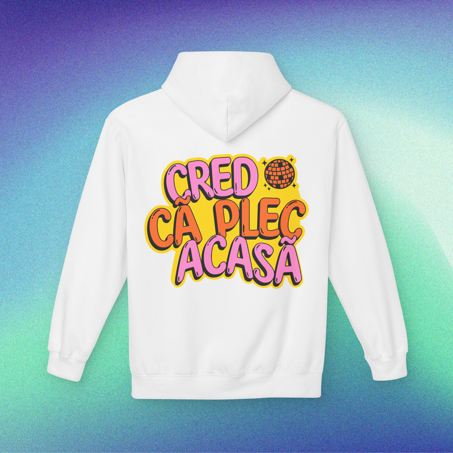 cred că plec acasă - Hanorac Medium Fit