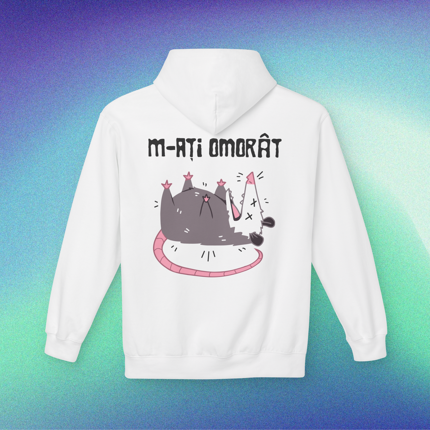 m-ați omorât - Hanorac Medium Fit