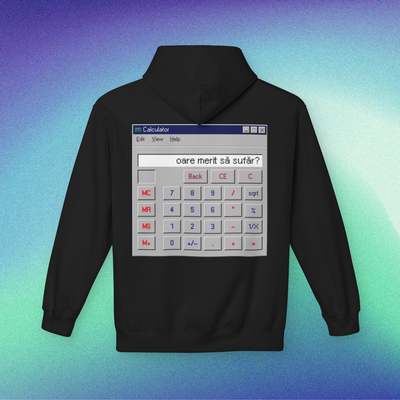 oare merit să sufăr? - Hanorac Medium Fit