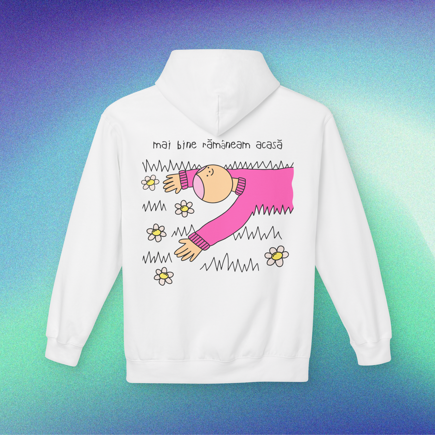 mai bine rămâneam acasă - Hanorac Medium Fit