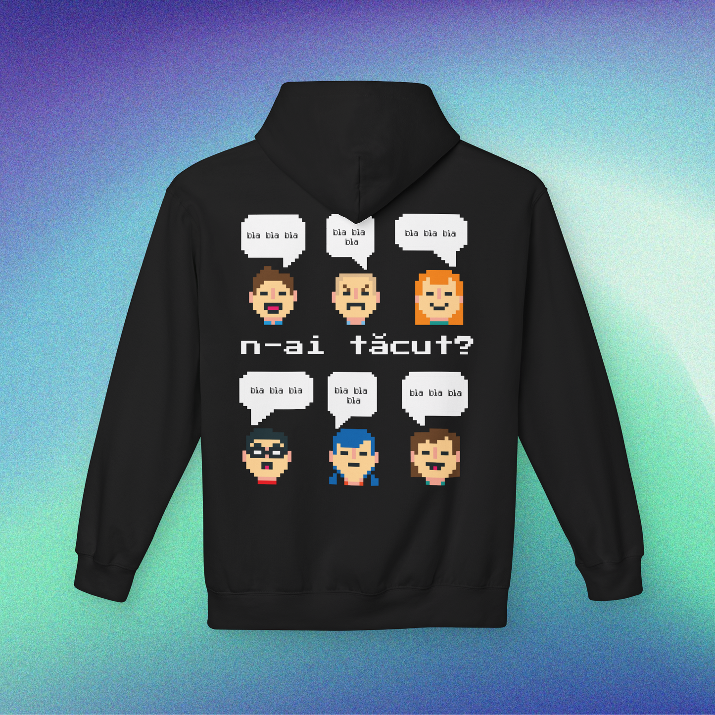 n-ai tăcut? - Hanorac Medium Fit