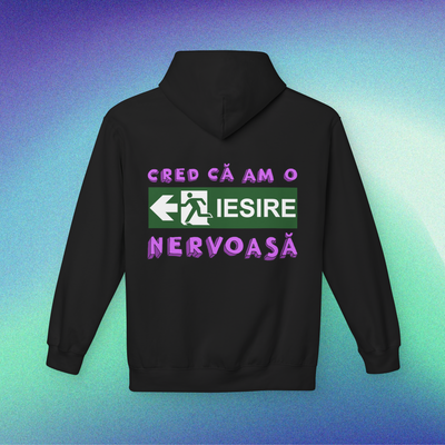 cred că am o ieșire nervoasă - Hanorac Medium Fit