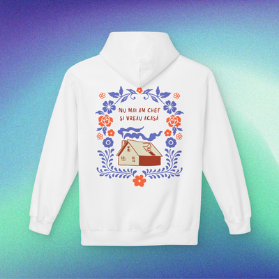 nu mai am chef și vreau acasă - Hanorac Medium Fit