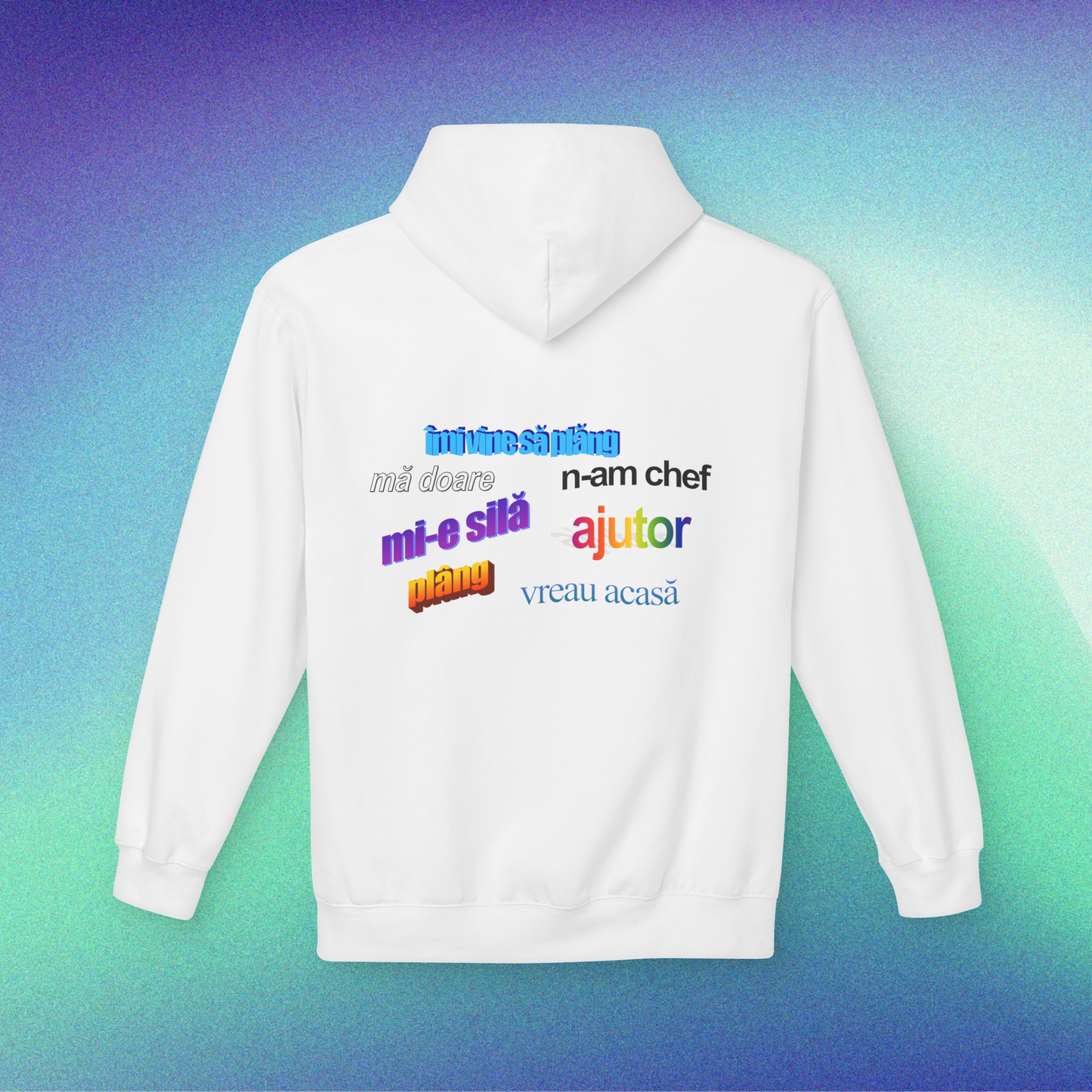 word art - Hanorac Medium Fit