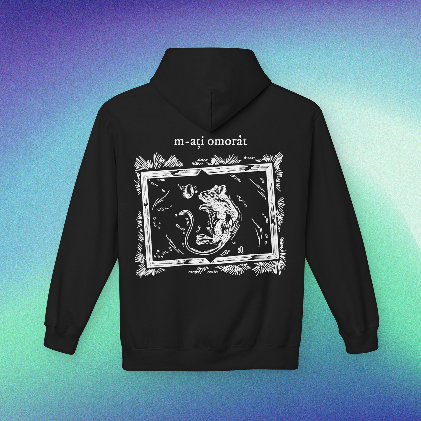 m-ați omorât - Hanorac Medium Fit