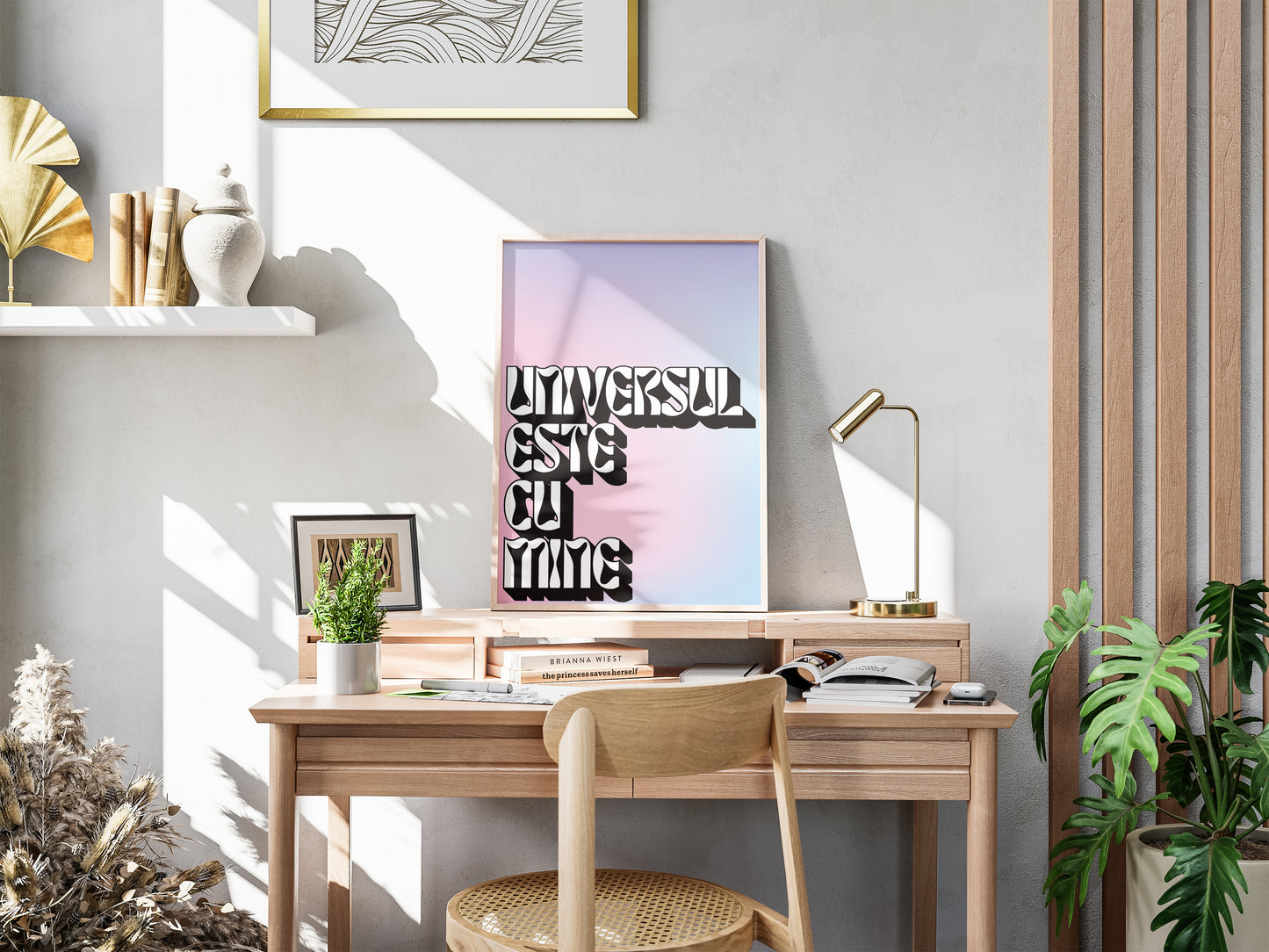 universul este cu mine - Poster