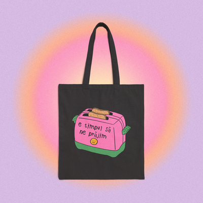 e timpul să ne prăjim - Tote Bag