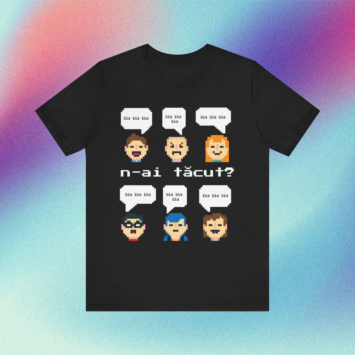 n-ai tăcut? - Tricou Medium Fit