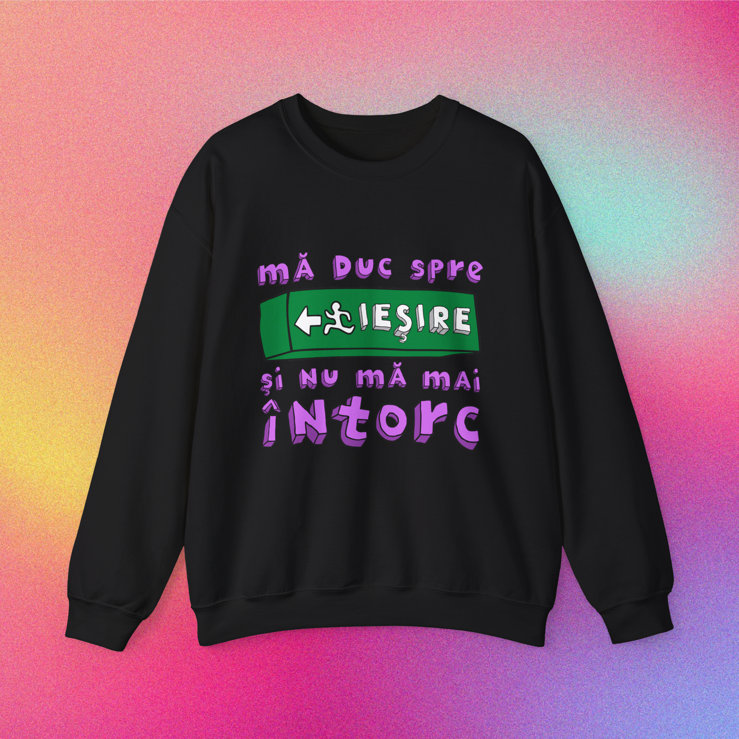 mă duc spre ieșire și nu mă mai întorc - Bluză Medium Fit