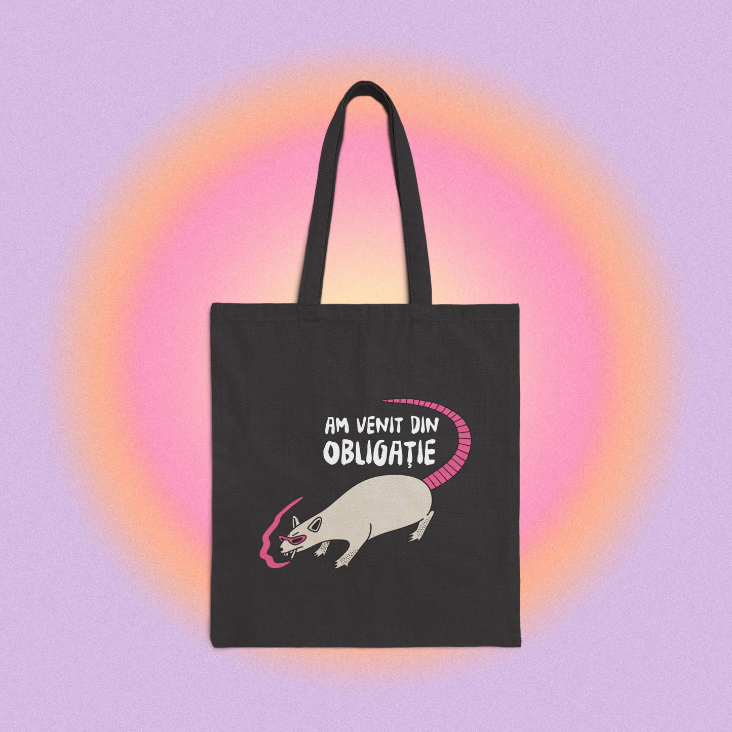 am venit din obligație - Tote Bag