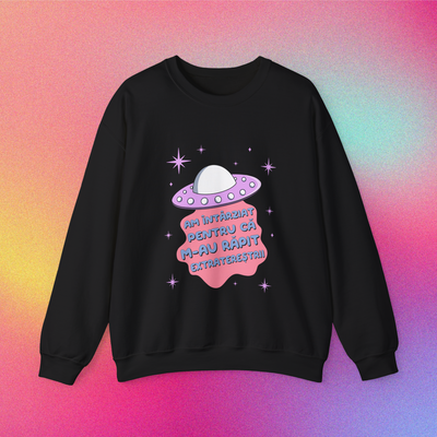 am întârziat pentru că m-au răpit extratereștrii - Bluză Medium Fit