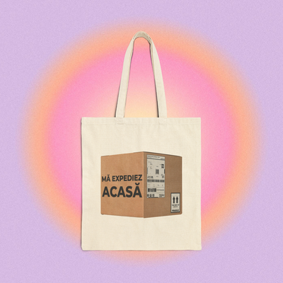 mă expediez acasă - Tote Bag