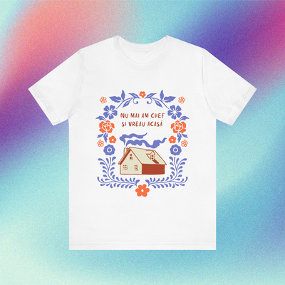 nu mai am chef și vreau acasă - Tricou Medium Fit