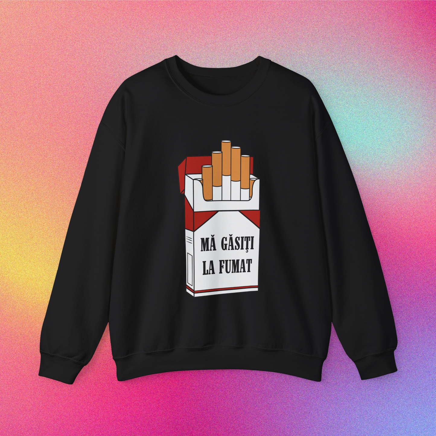 mă găsiți la fumat - Bluză Medium Fit