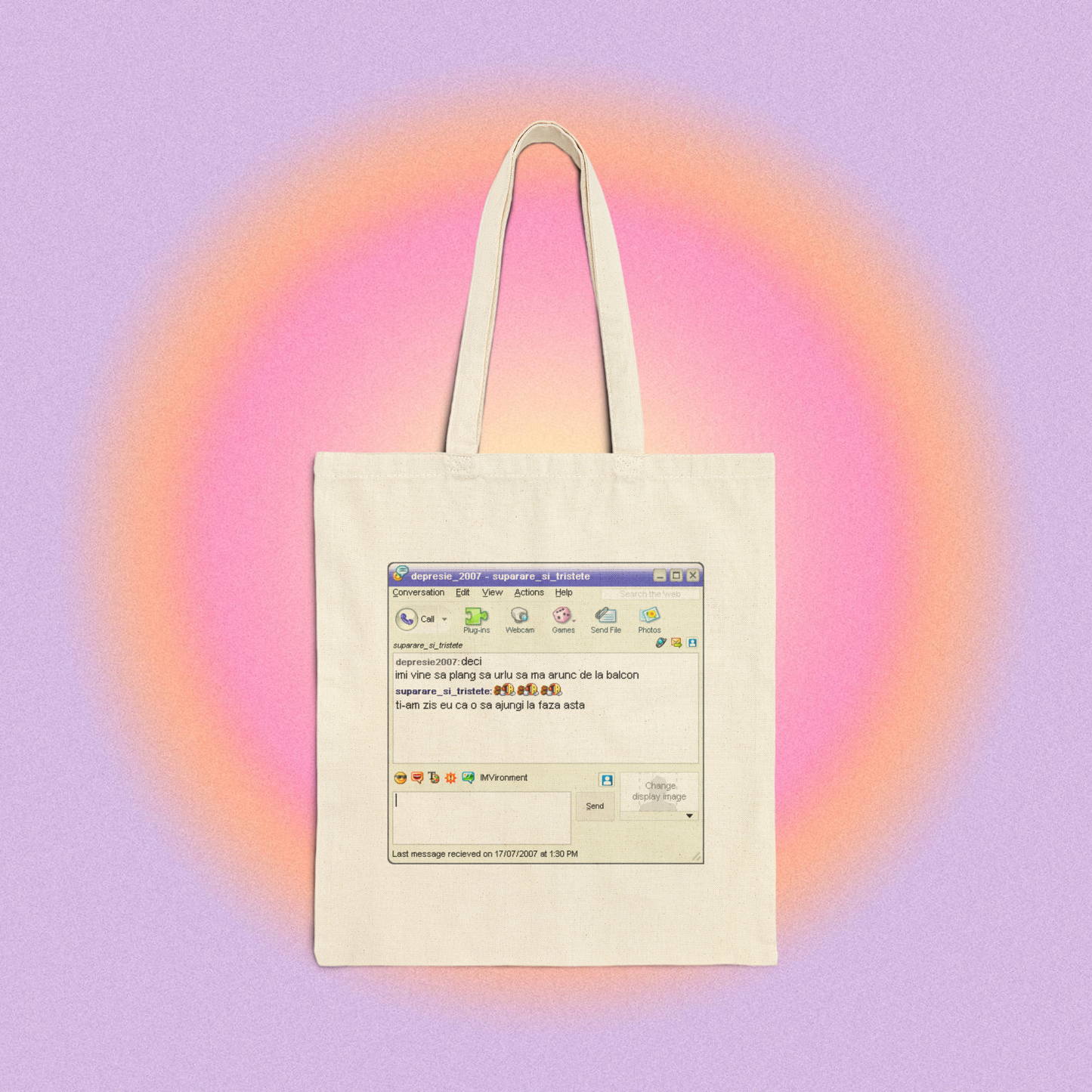 messenger - Tote Bag