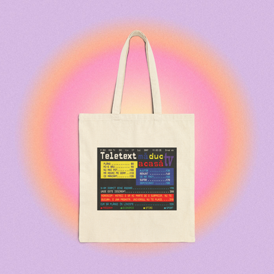 teletext - Tote Bag