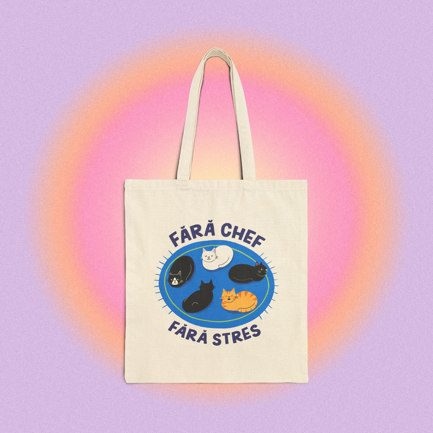 fără chef fără stres - Tote Bag