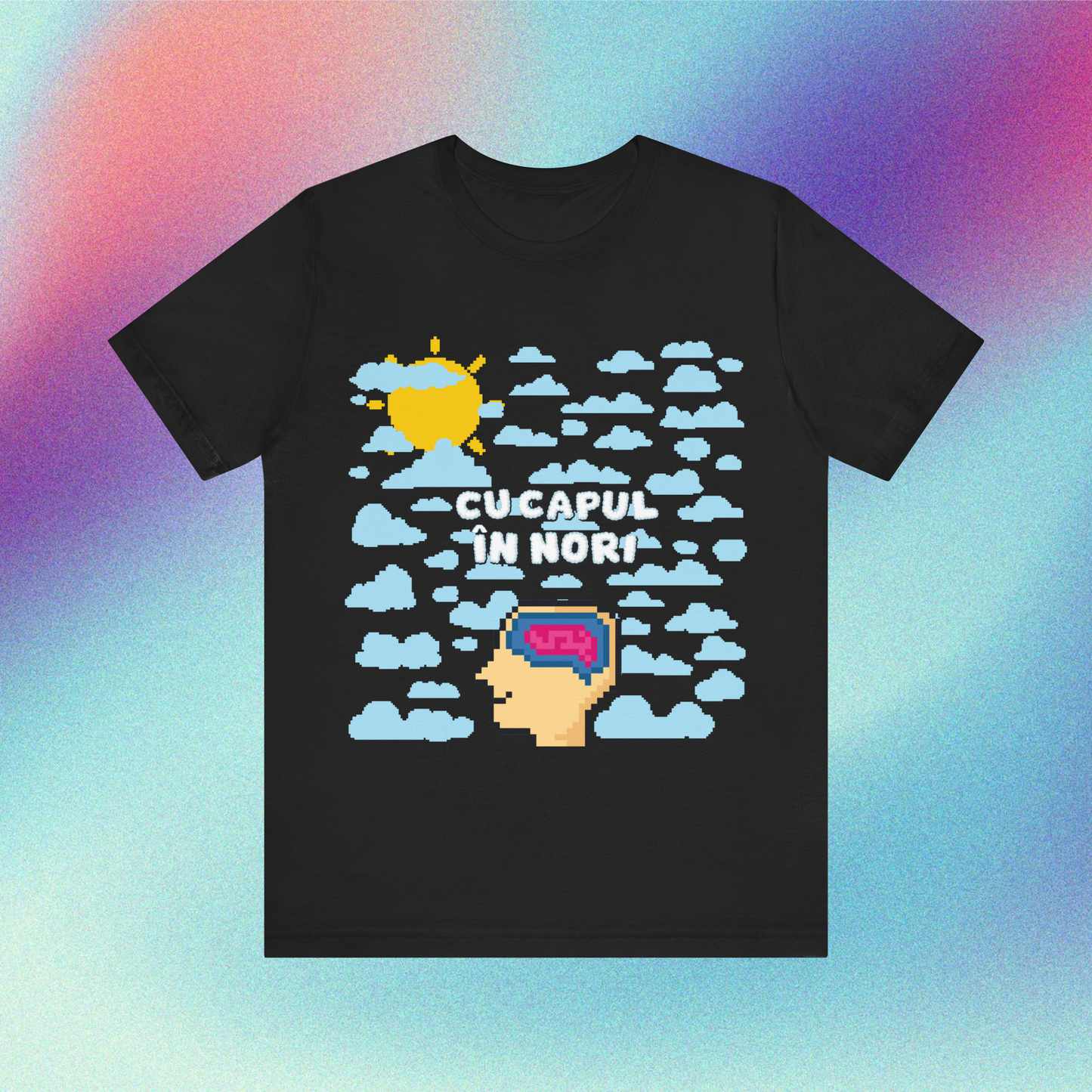 cu capul în nori - Tricou Medium Fit