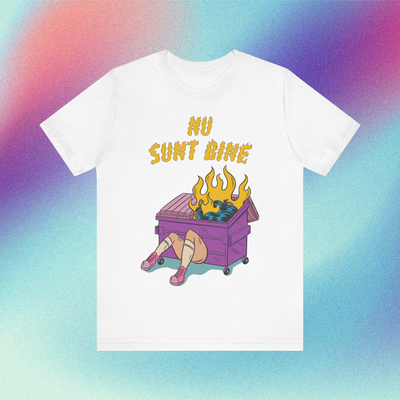 nu sunt bine - Tricou Medium Fit