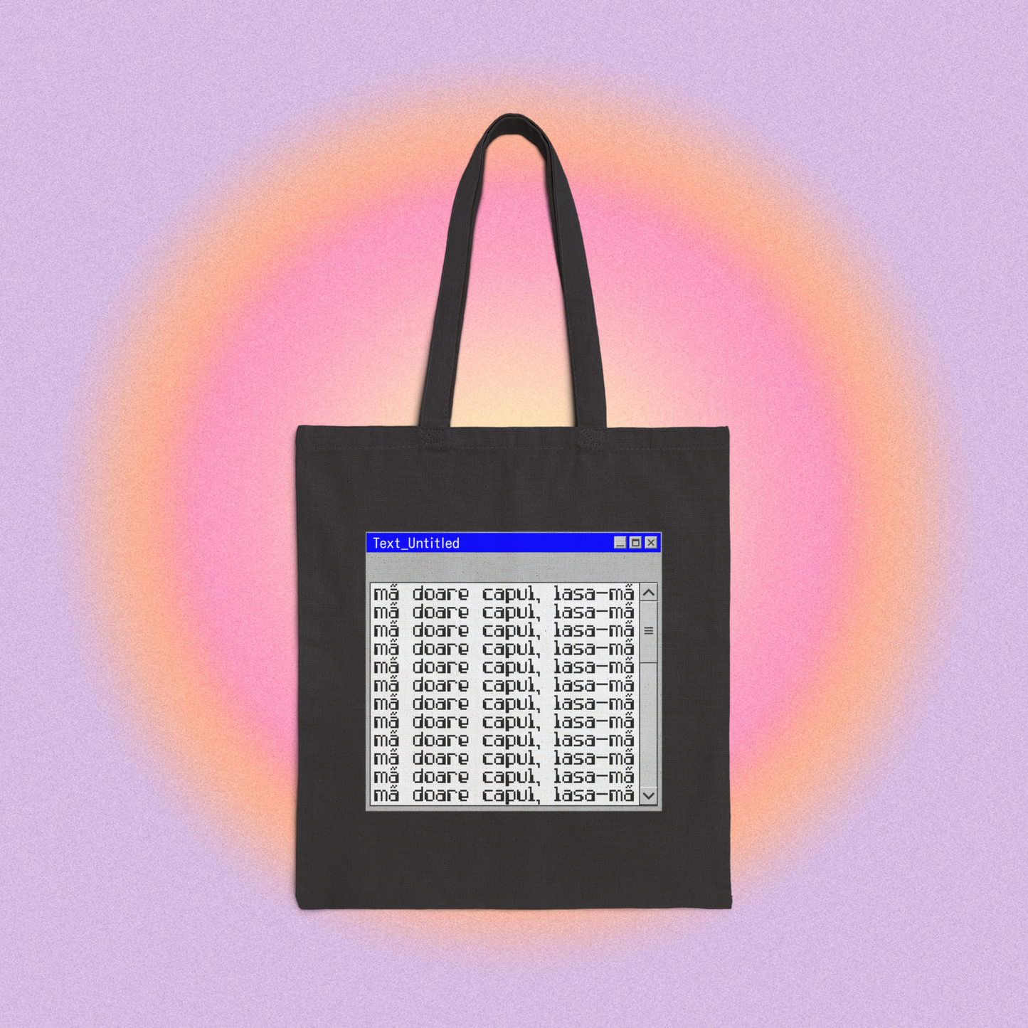 mă doare capul, lasă-mă - Tote Bag