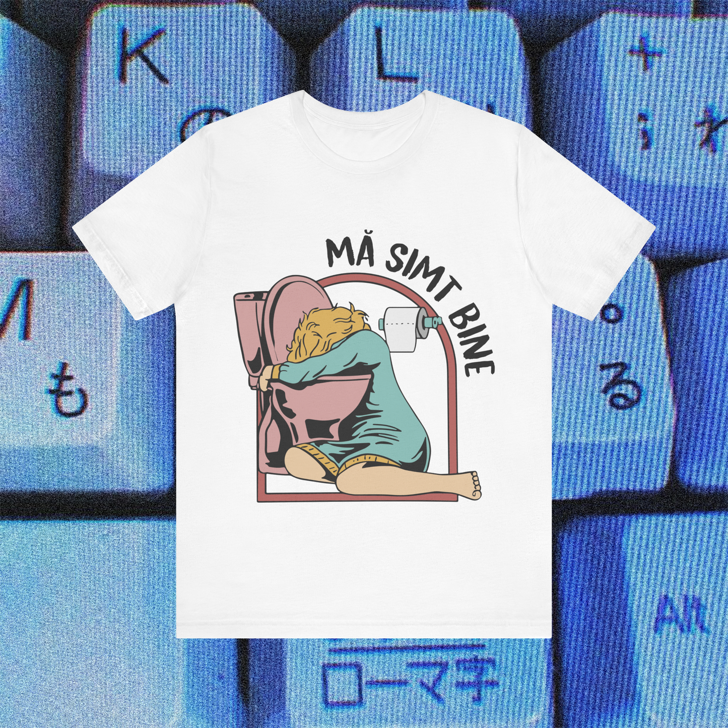 mă simt bine - Tricou Medium Fit