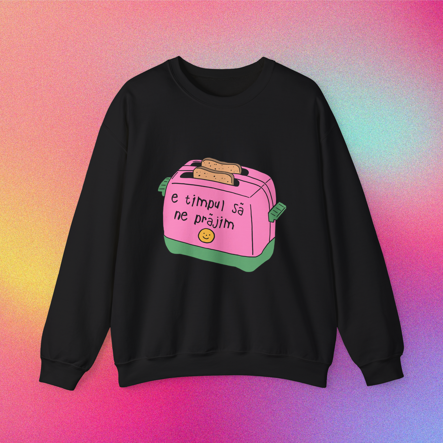 e timpul să ne prăjim  - Bluză Medium Fit