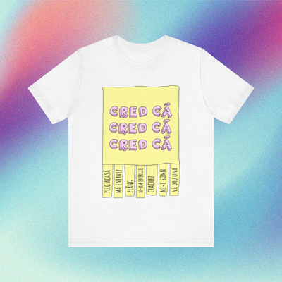 cred că - Tricou Medium Fit