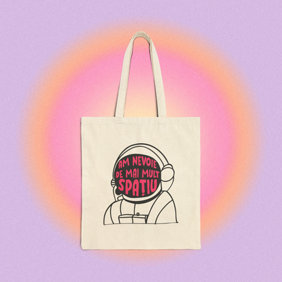 am nevoie de mai mult spațiu - Tote Bag