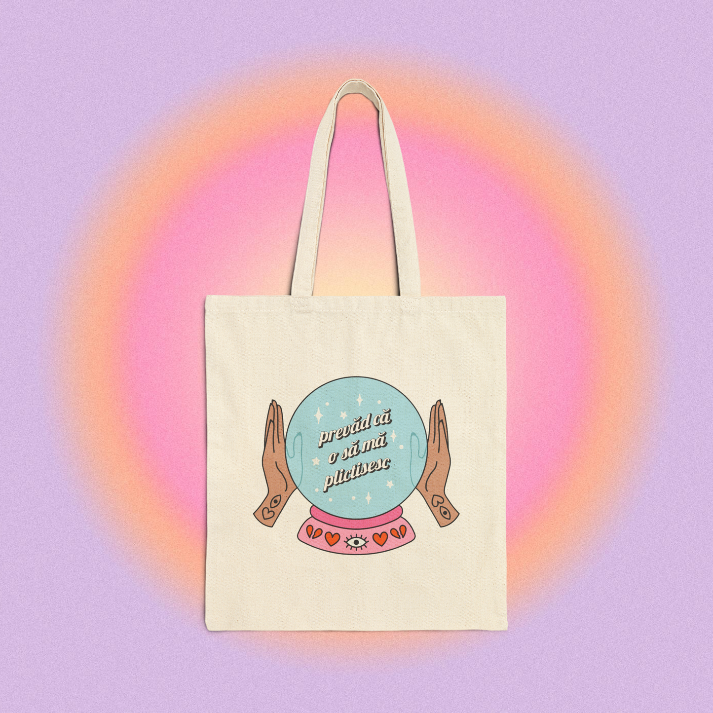 prevăd ca o să mă plictisesc - Tote Bag