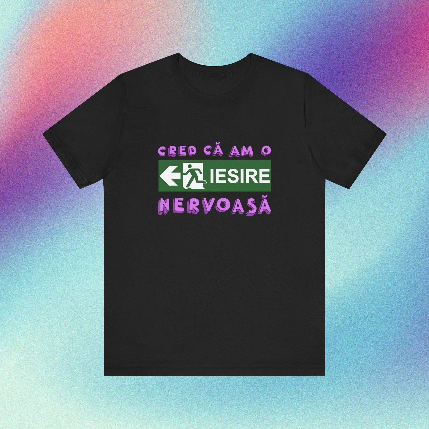 cred că am o ieșire nervoasă - Tricou Medium Fit