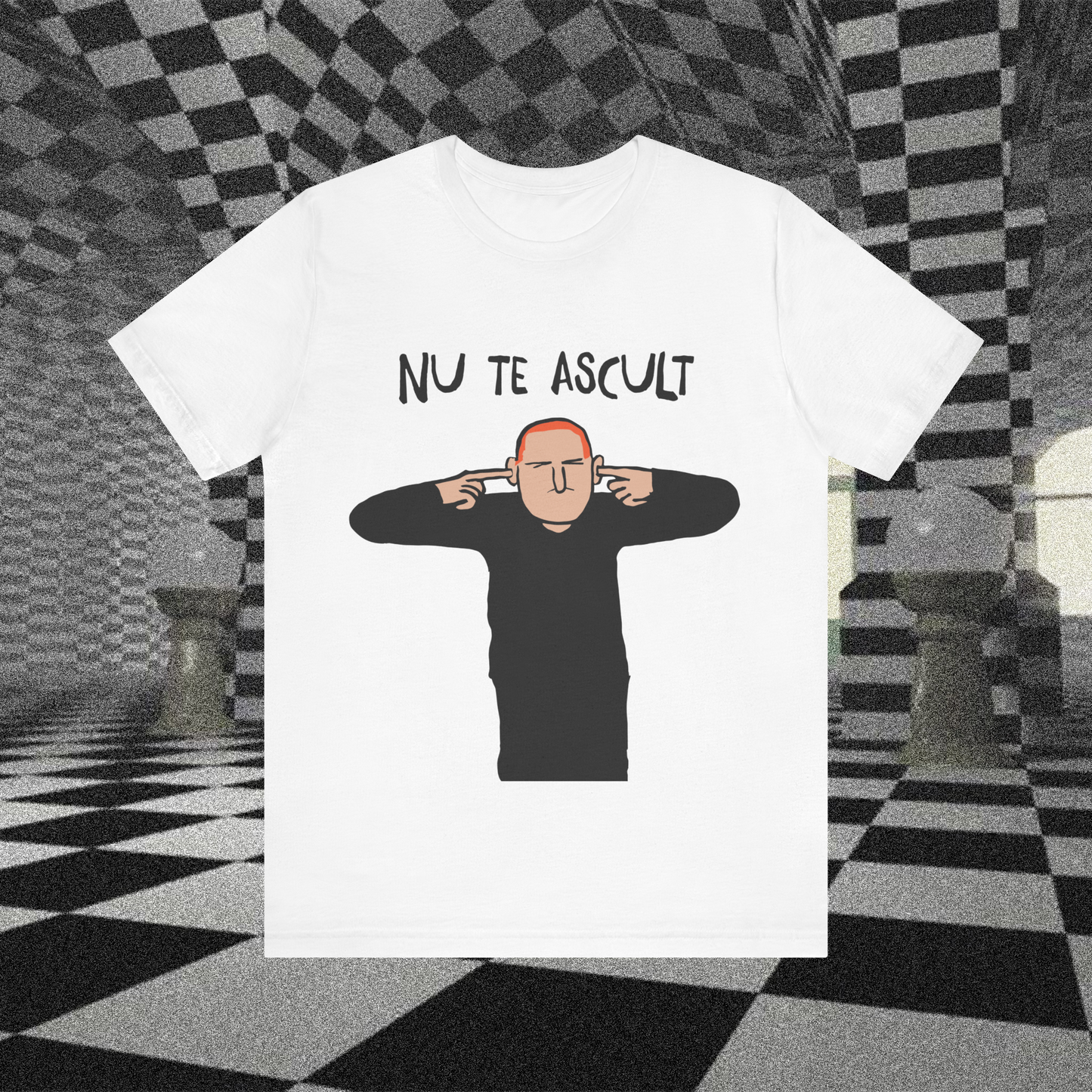 nu te ascult - Tricou Medium Fit