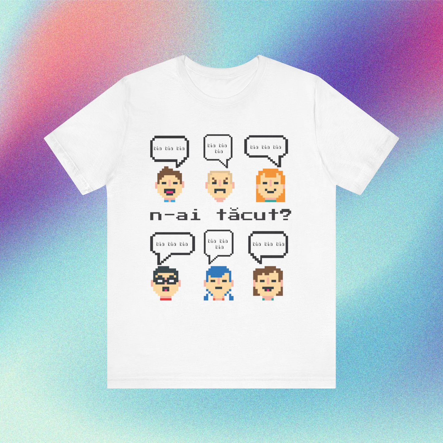 n-ai tăcut? - Tricou Medium Fit