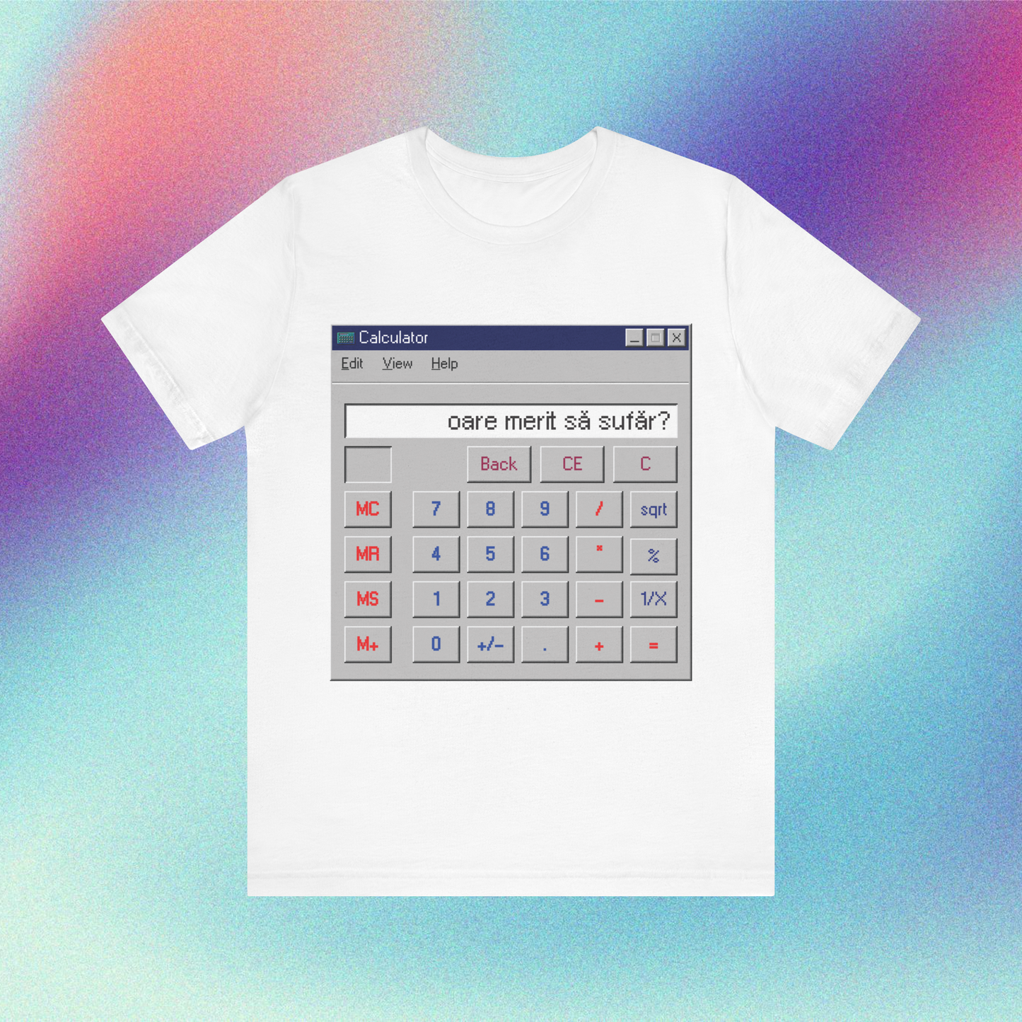 oare merit să sufăr? - Tricou Medium Fit