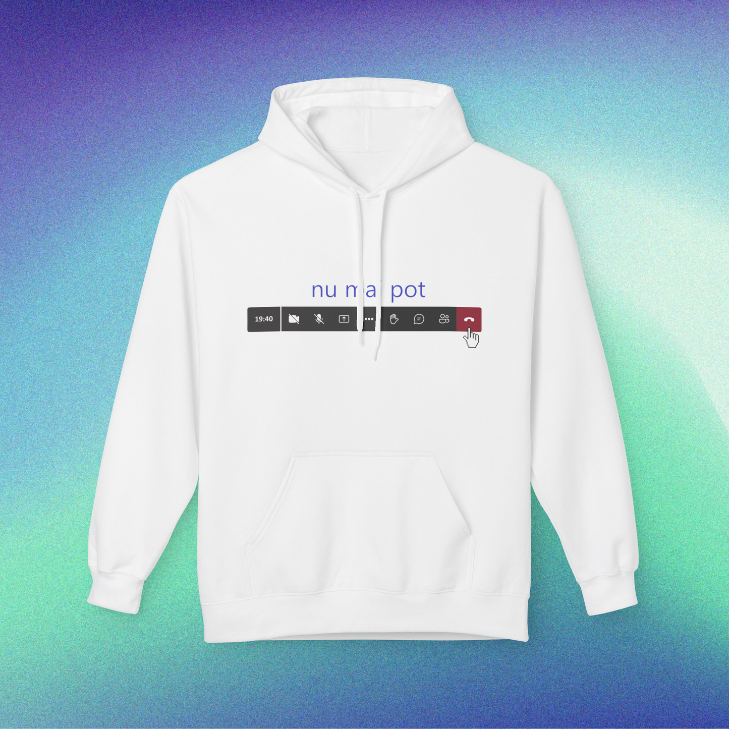 nu mai pot - Hanorac Medium Fit