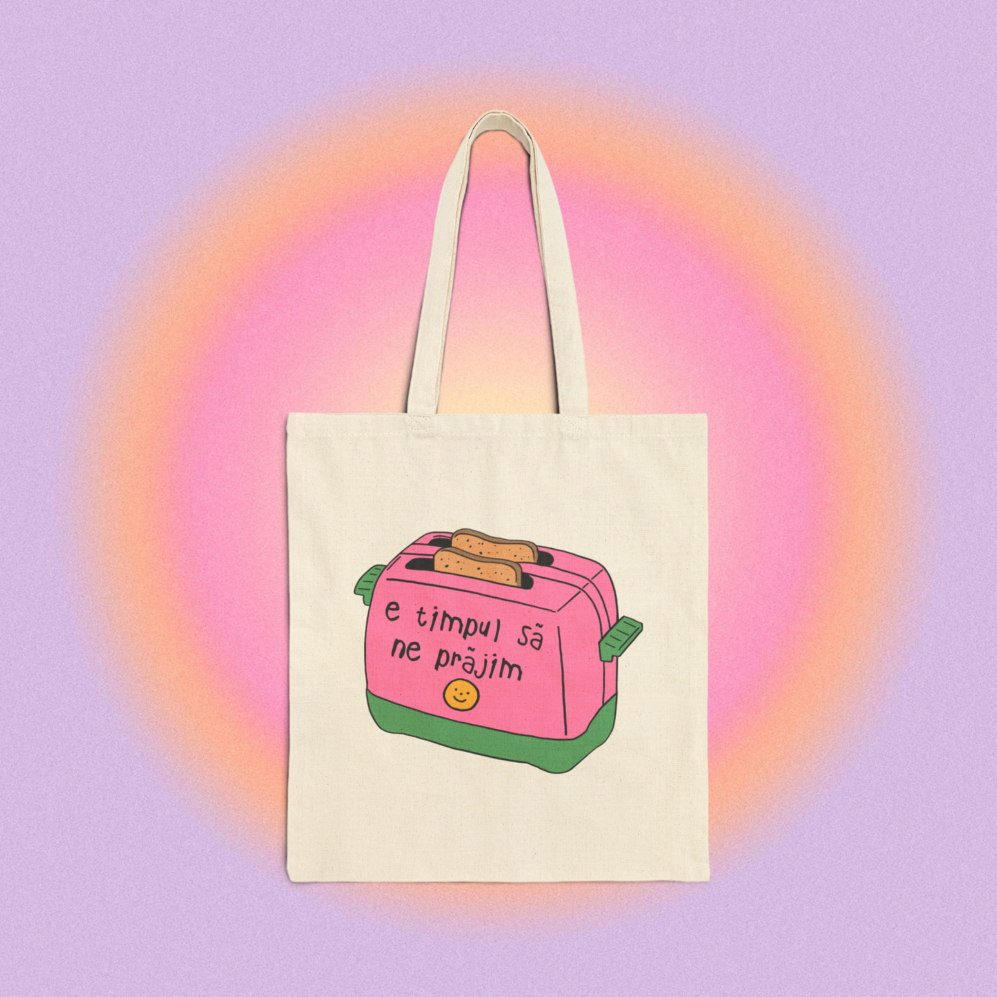 e timpul să ne prăjim - Tote Bag