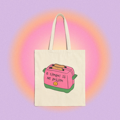 e timpul să ne prăjim - Tote Bag